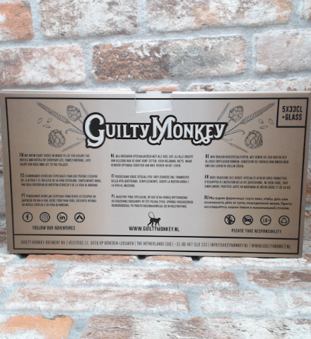 Confezione Regalo Birra Speciale Guilty Monkey - 33 CL