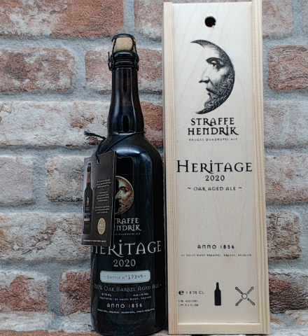 Straffe Hendrik Heritage - senza scatola 2020 Quadrupel - 75 CL