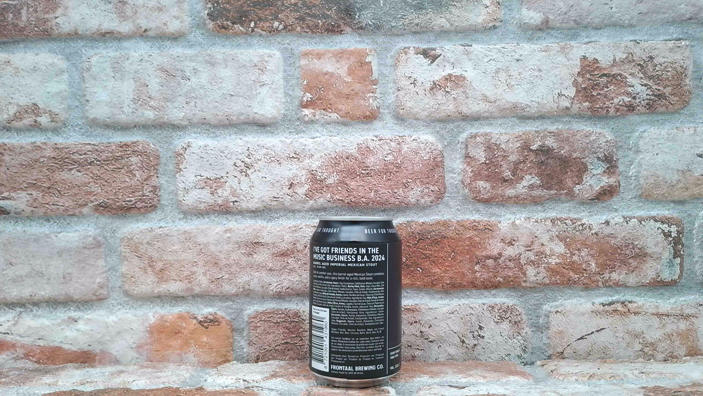 Frontale Ho amici nel mondo della musica B.A.2024 Stout - 33 CL
