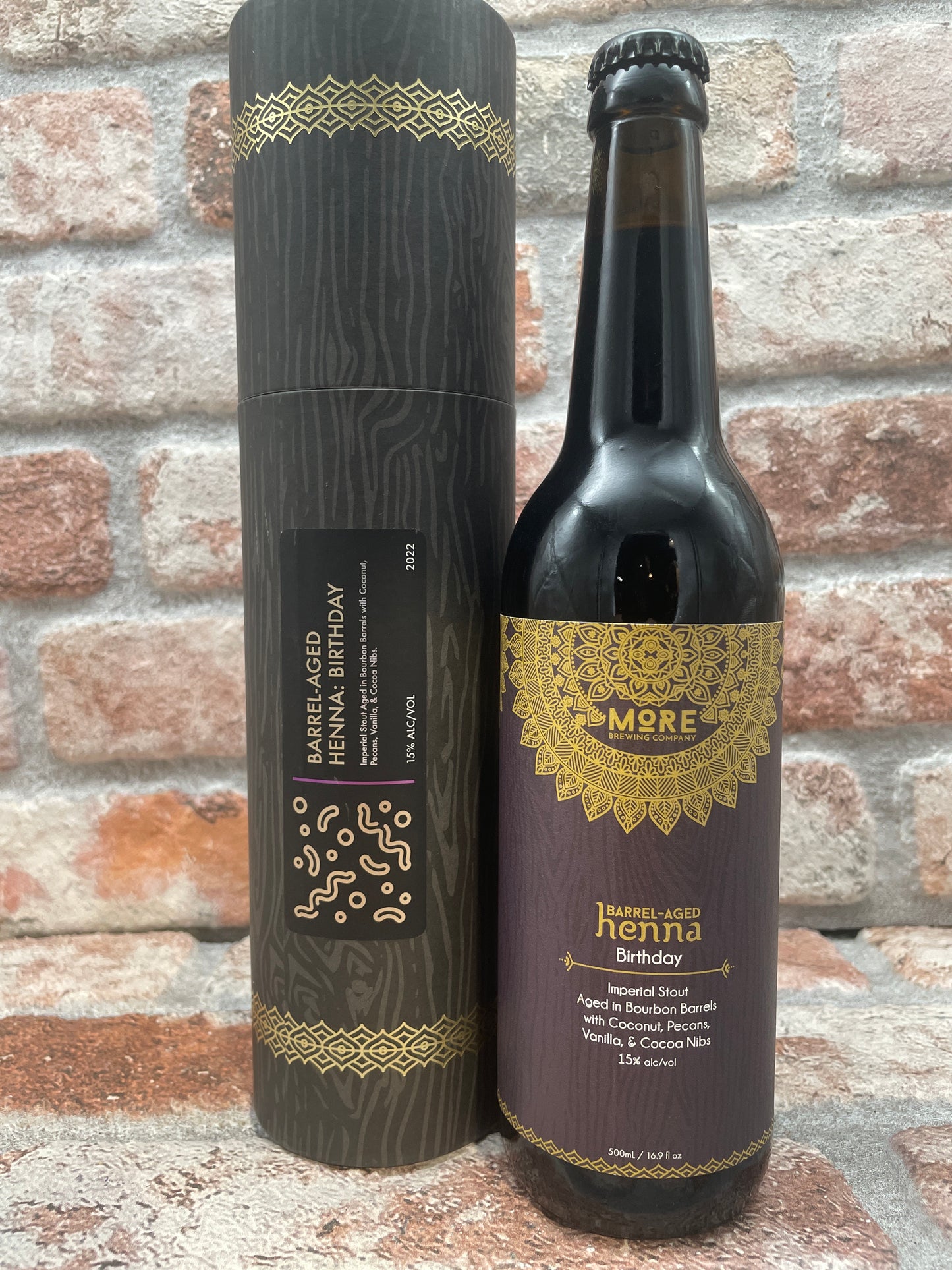 Altro Henné invecchiato in botte: Birthday 2022 Stout - 50 CL