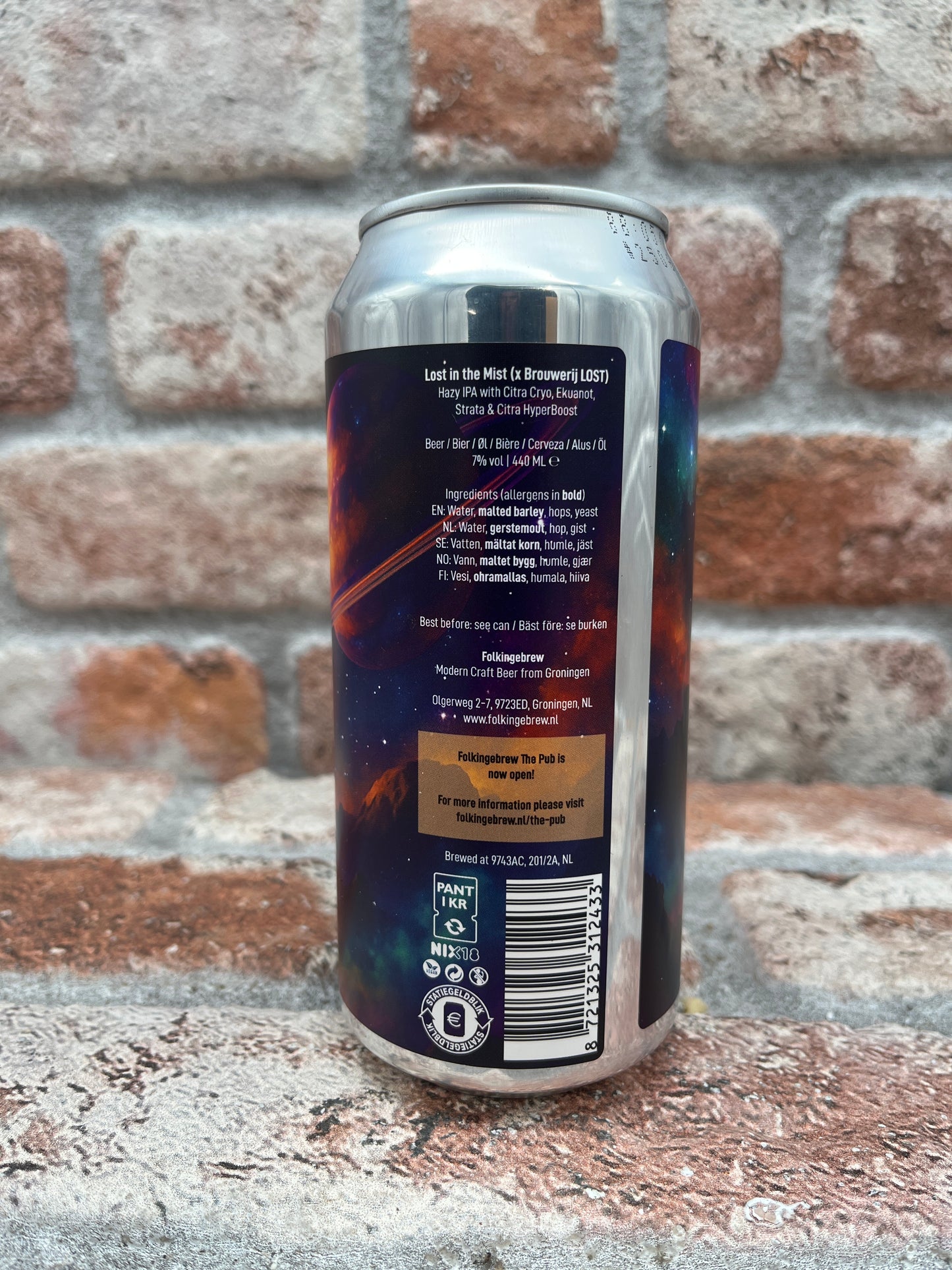 Membro del Folking Lost In The Mist Collab Brower Lost NEIPA - 44 CL