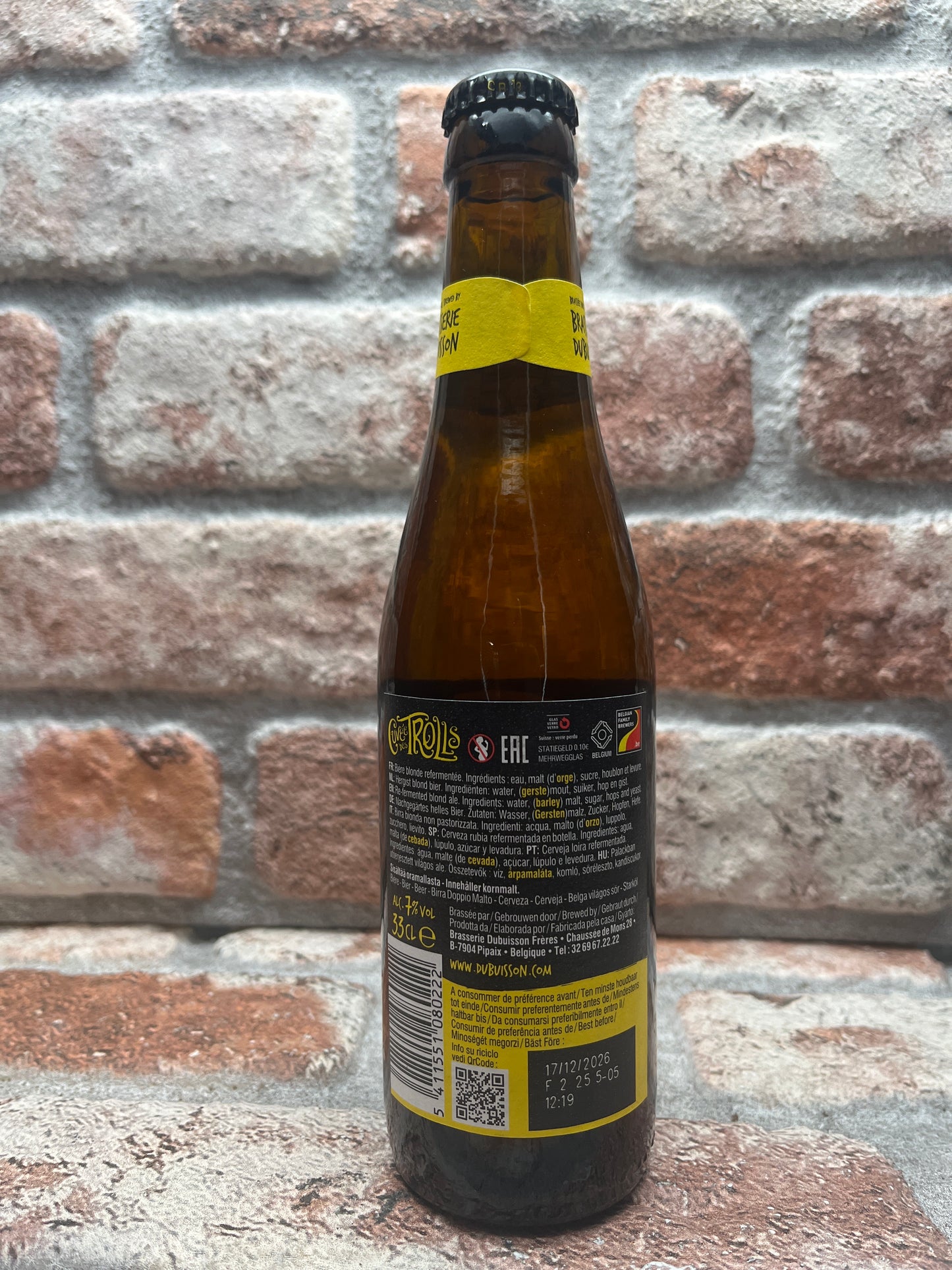 Brasserie Dubuisson Cuvée Des Trolls Biondo - 33 CL