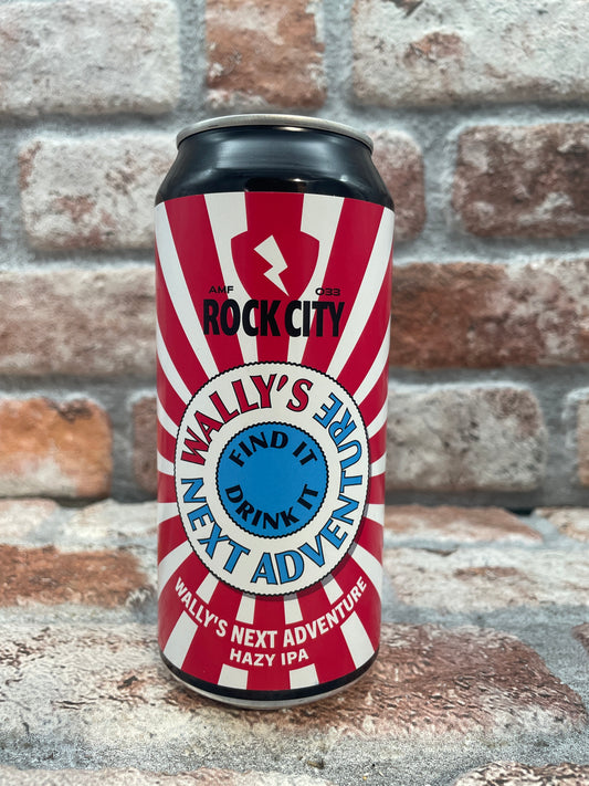 La prossima avventura di Rock City Wally Hazy IPA - 44 CL