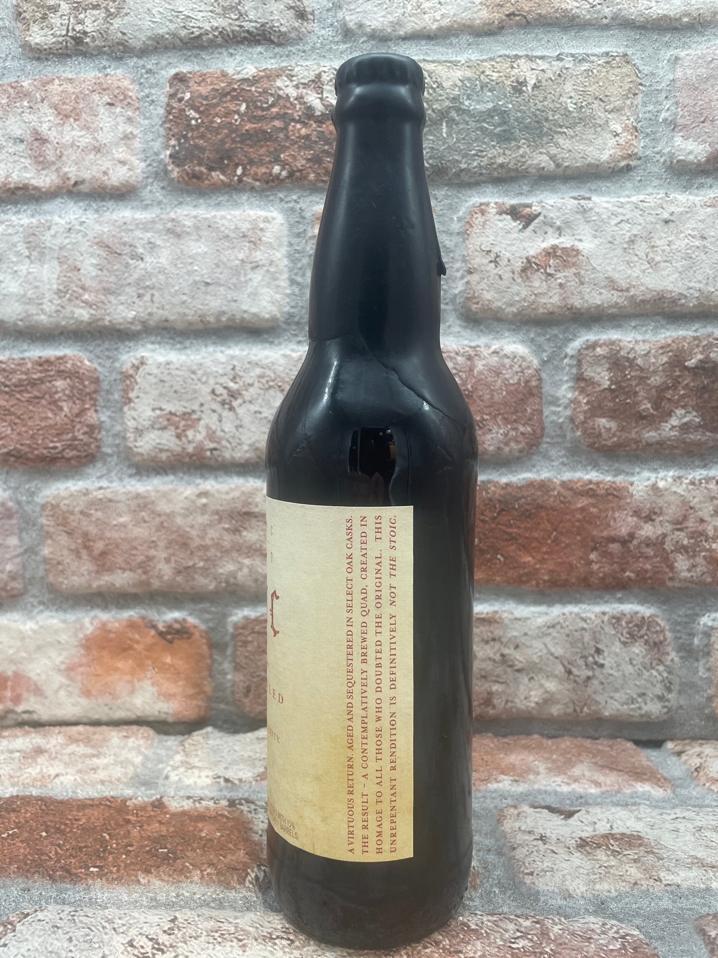 Deschutes Not The Stoic 2015 Quadrupel - 65 CL