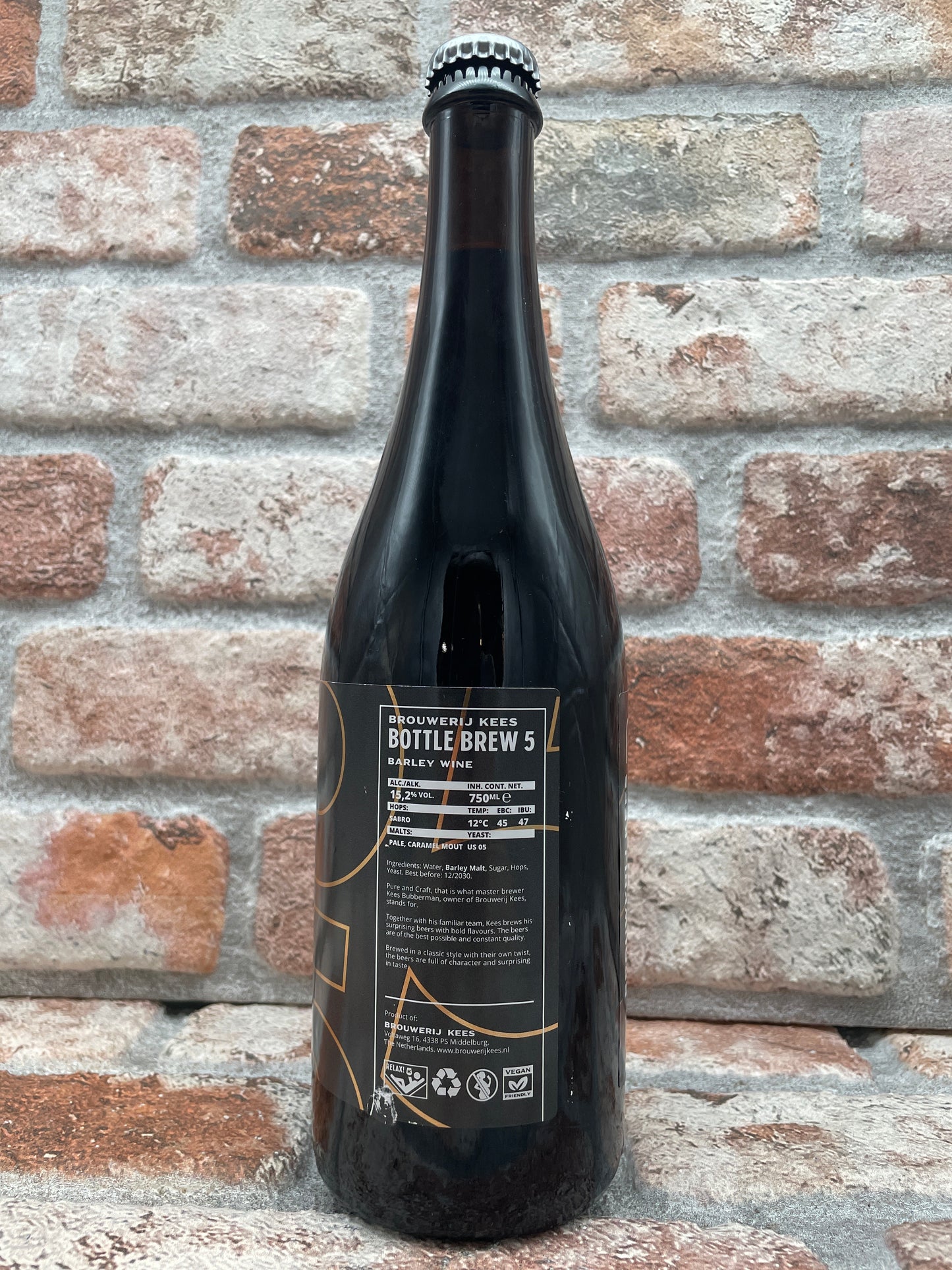 Brouwerij Kees Bottiglia Brew 5 Stout - 75 CL