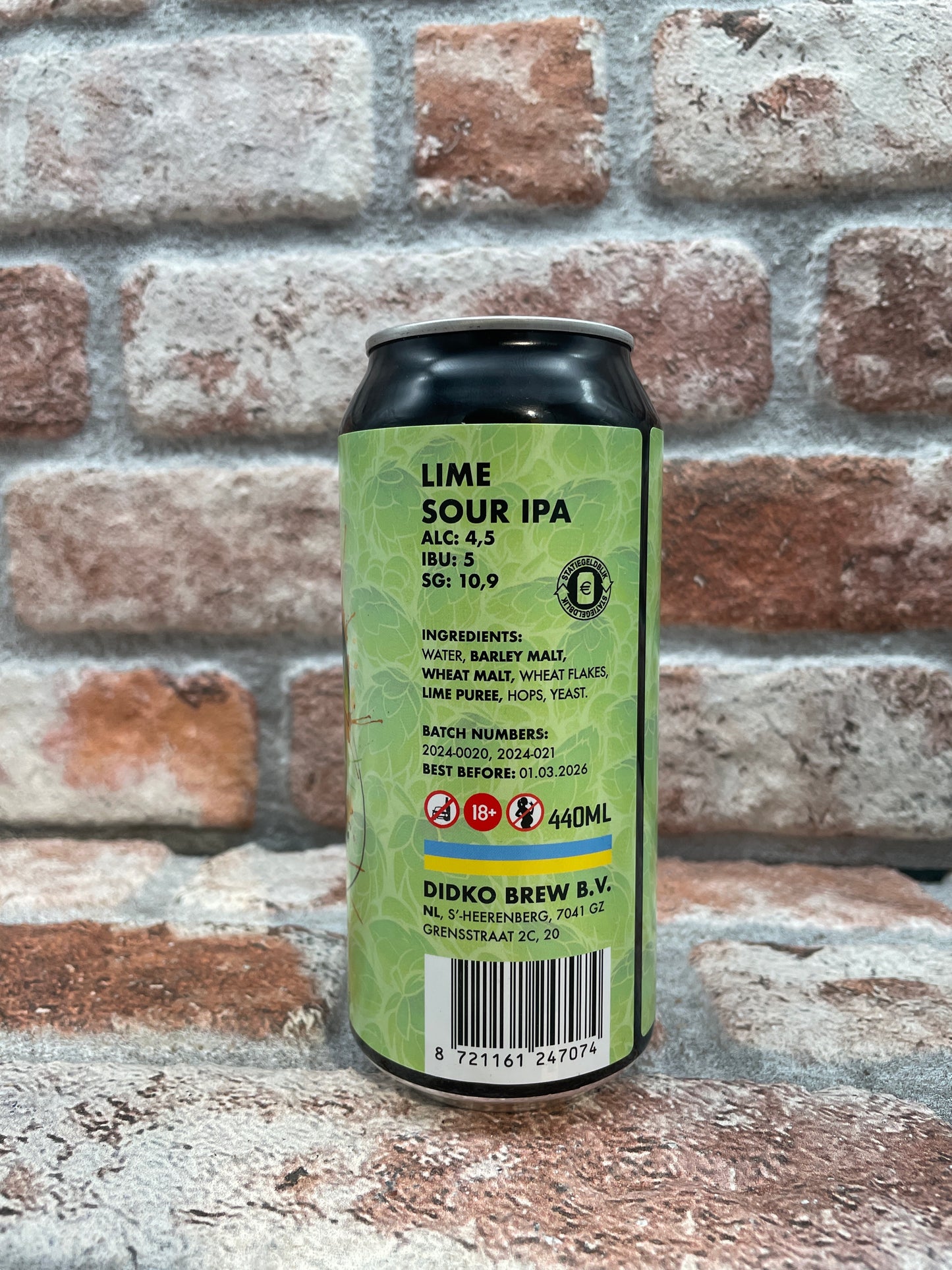 Didko No Lime To Die Milky Road Collab Sour - 44 CL