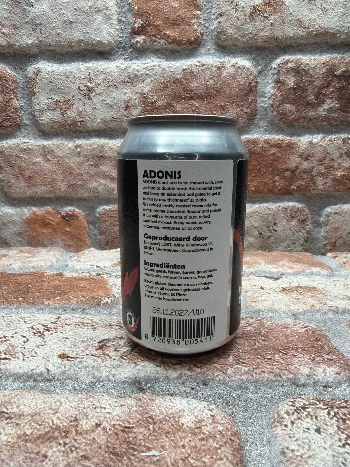 Brouwerij Lost Adonis Stout - 33 CL