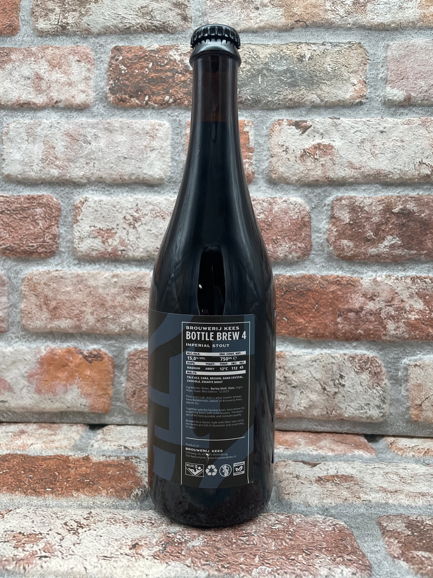 Brouwerij Kees Bottiglia Brew 4 Stout - 75 CL