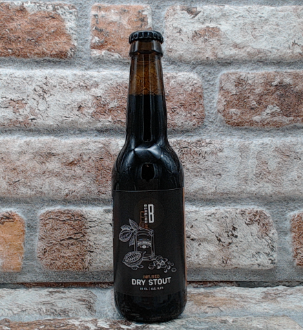 Berging Brouwerij Dry stout infuso Bourbon - 33 CL