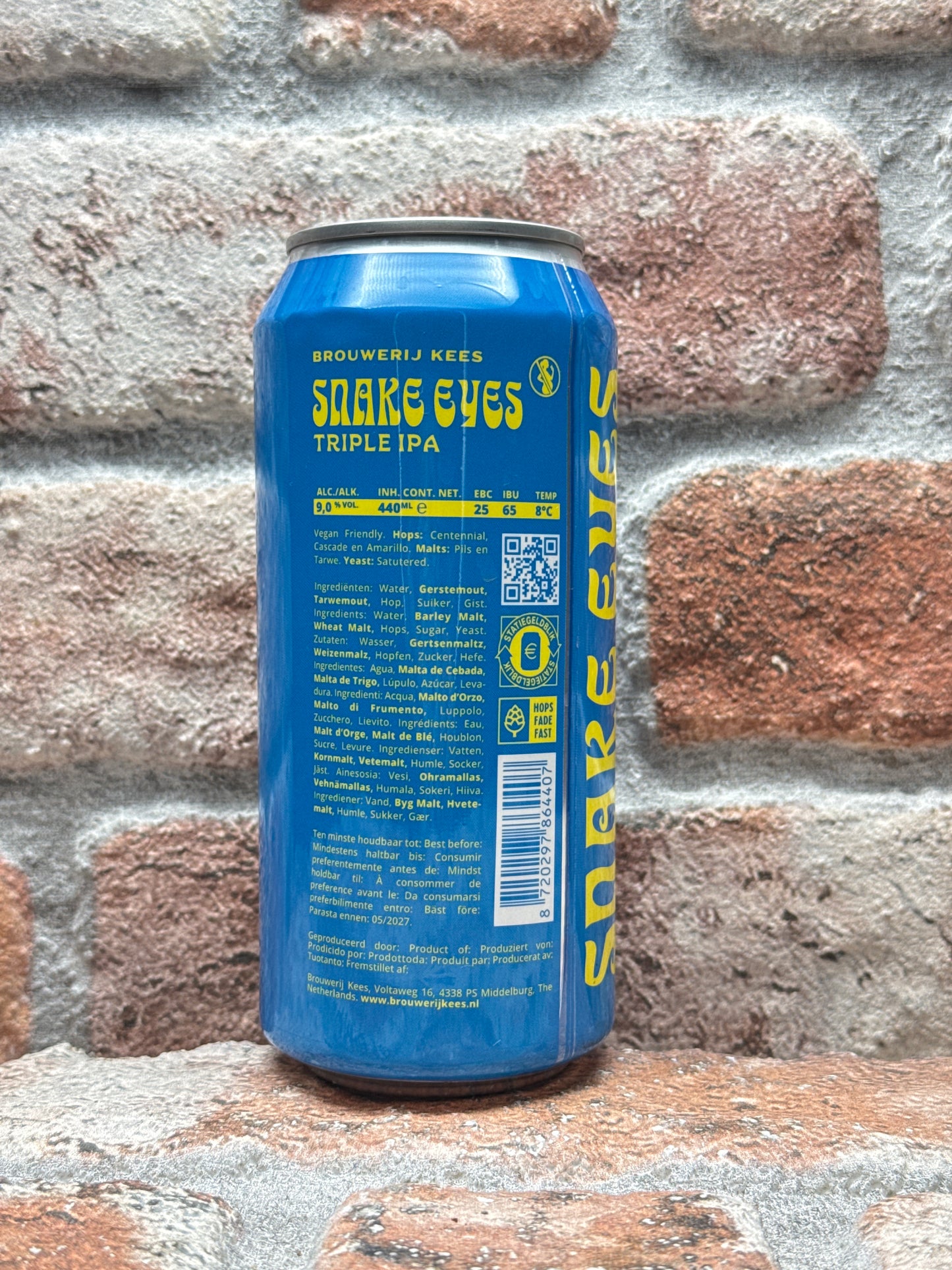 Brouwerij Kees Snake Eyes IPA - 44 CL