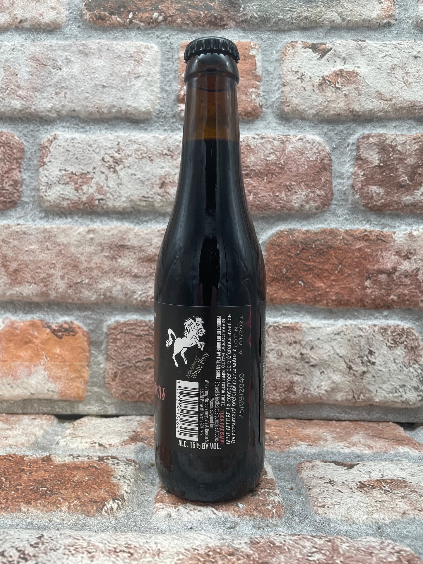Pony Bianco Quando i Sogni Diventano Illusioni Barleywine Nero - 33 CL
