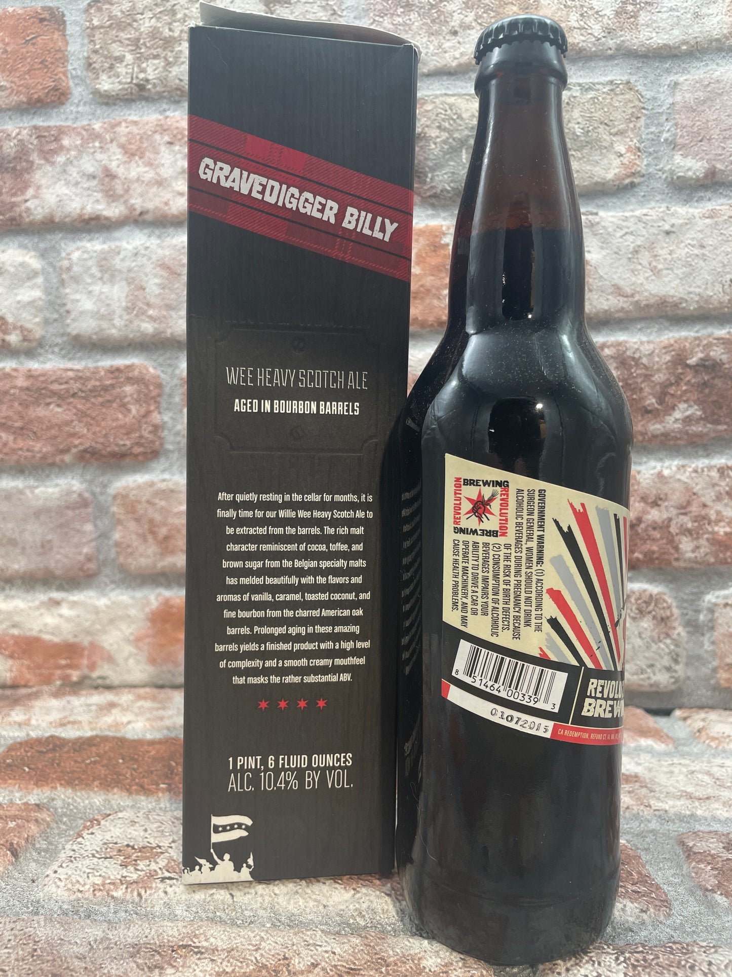 Revolution Gravedigger Billy Wee Heavy Scotch Ale - 47.3 CL (1 pinta)