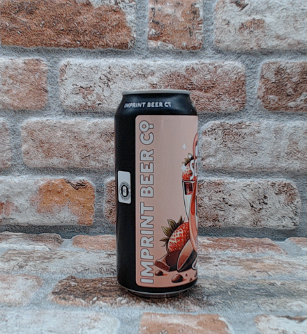 Schmoojee Strawberry A La Mode Sour - 47.3 CL (1 pinta)