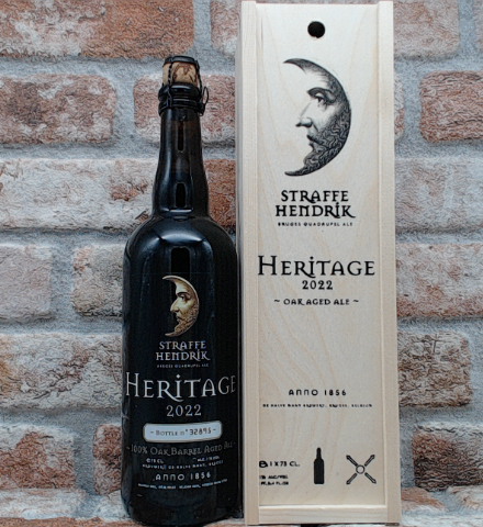 Straffe Hendrik Heritage - senza scatola 2022 Quadrupel - 75 CL
