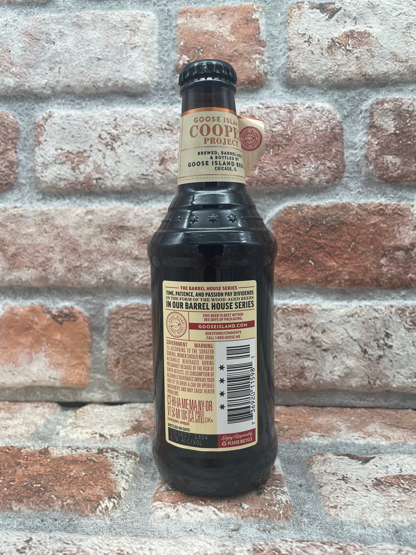 Goose Island Cooper Project No. 1 Scotch invecchiato in botte 2017 Ale - 35 CL