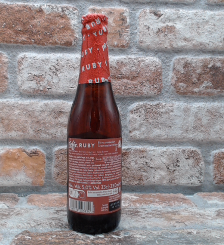 Birra alla frutta Leffe Ruby - 33 CL