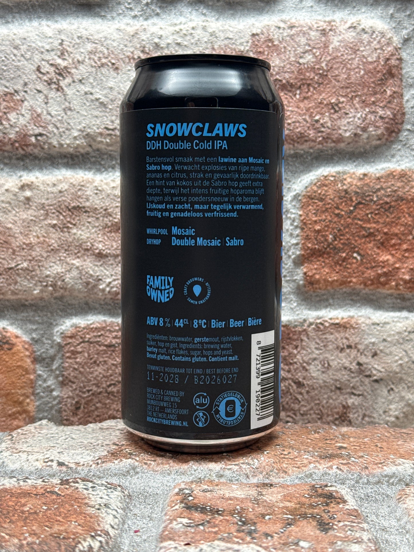 Rock City Brewing Snowclaws IPA - 44 CL