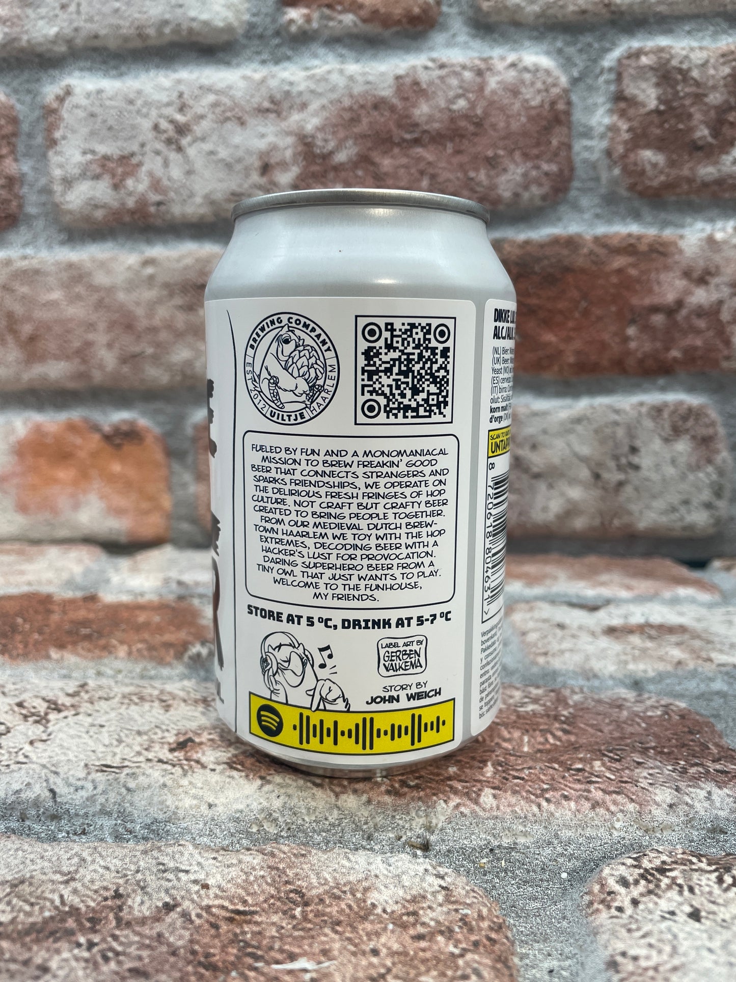 Uiltje Brewing Company Dikke Lul 3 Birra IPA - 33 CL