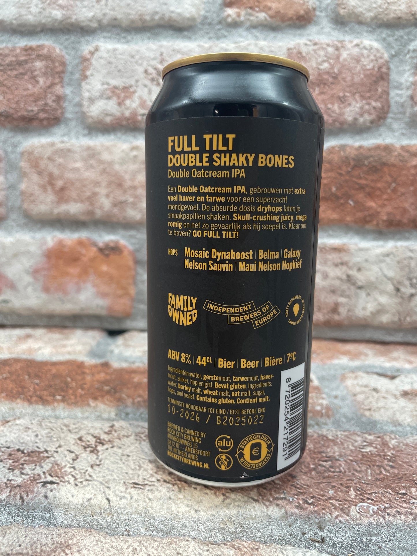 Rock City Full Tilt Doppia Crema d'Avena IPA - 44 CL