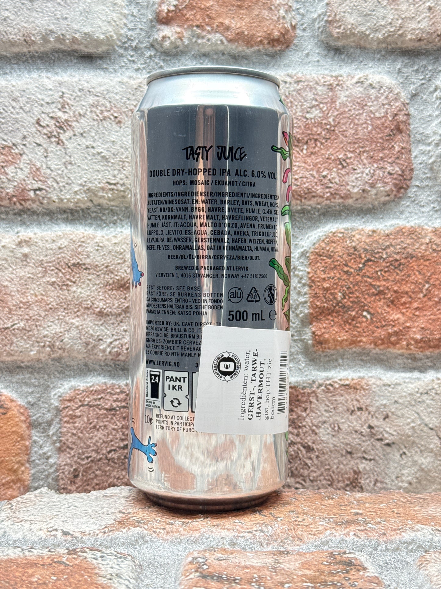 LERVIG Tasty Juice IPA - 44 CL