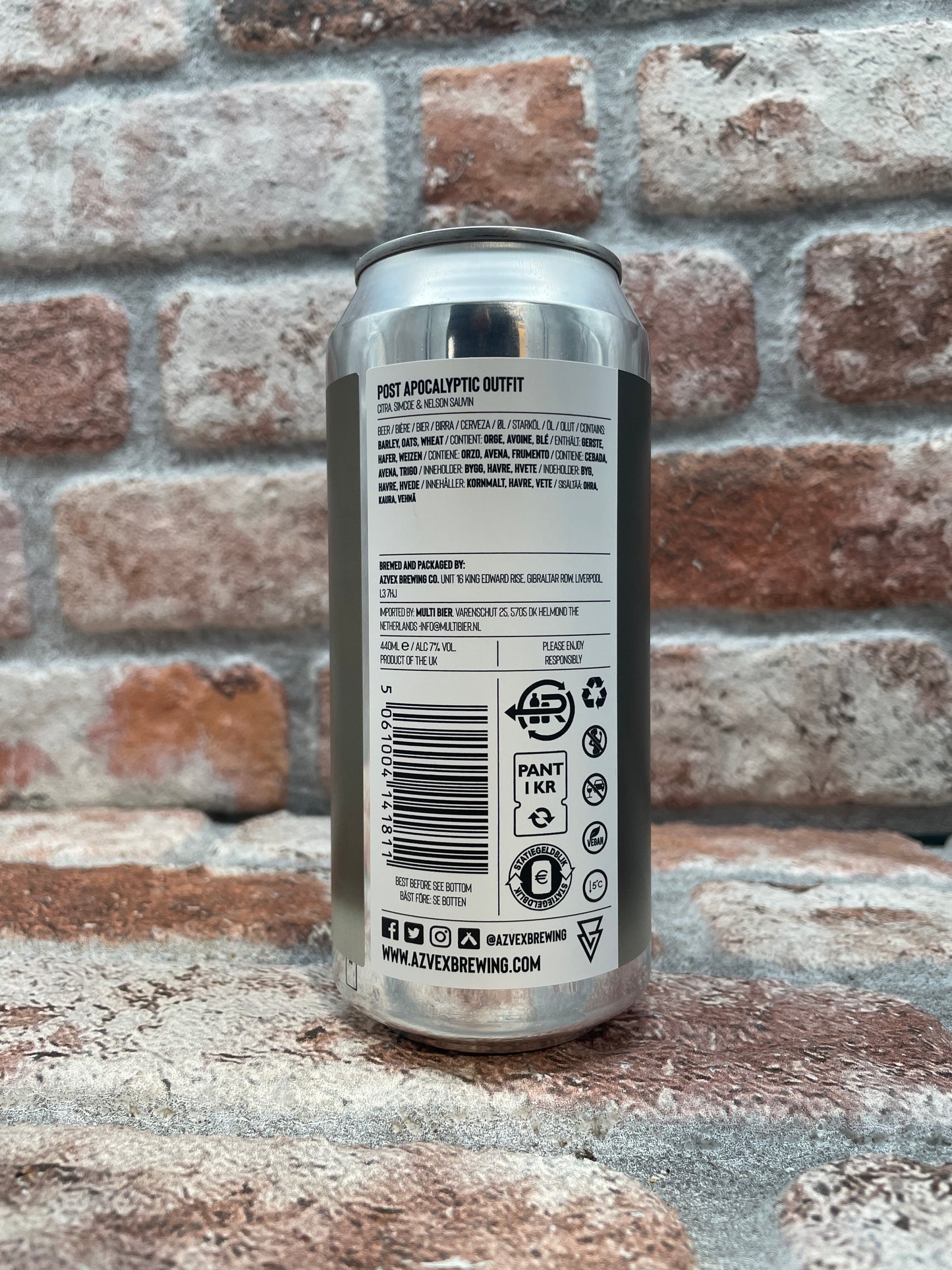 Azvex Azvex Abito post apocalittico IPA - 44 CL