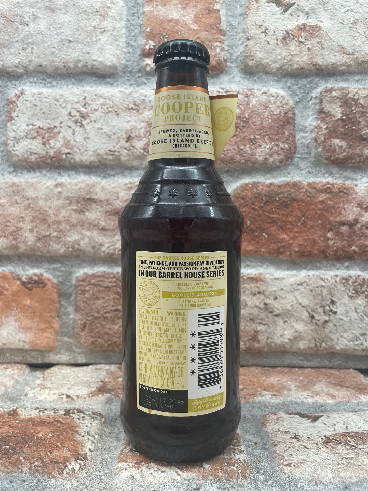 Goose Island Cooper Project No. 2 Bock Blonde Doppel invecchiato in botte 2017 - 35 CL