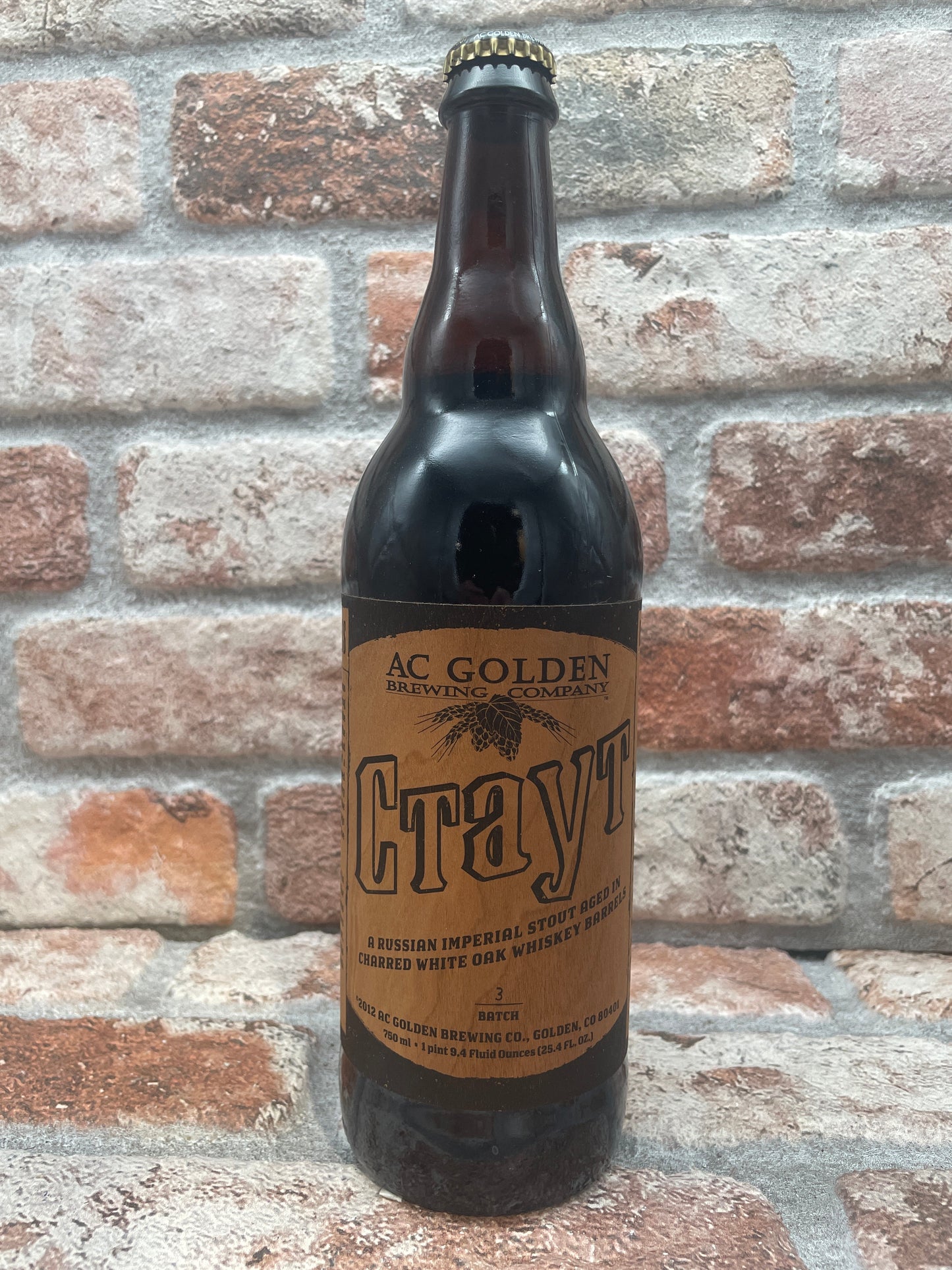 AC Golden Ctayt (Lotto 3) Stout - 75 CL