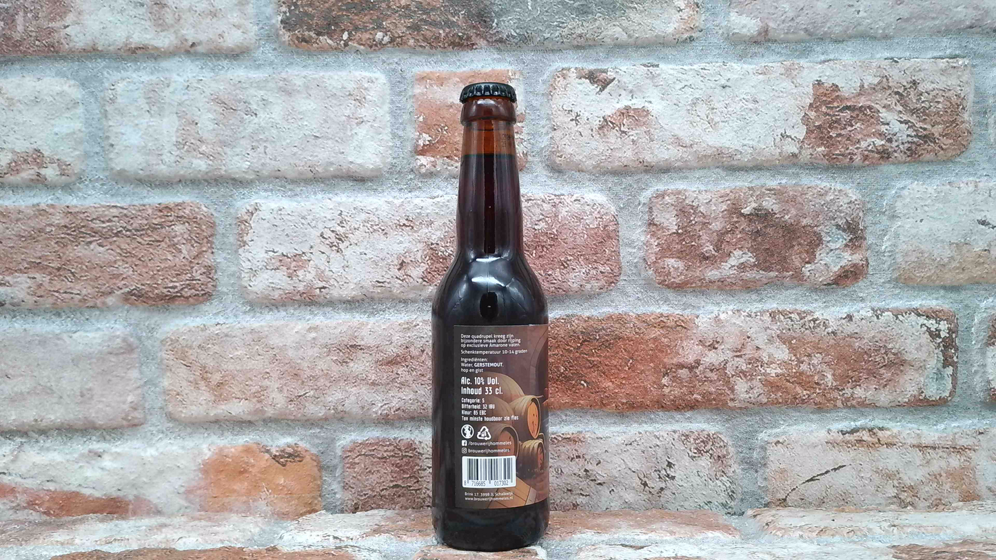 Brouwerij Hommeles BA Amarone 2024 Quadrupel maturato in botte - 33 CL