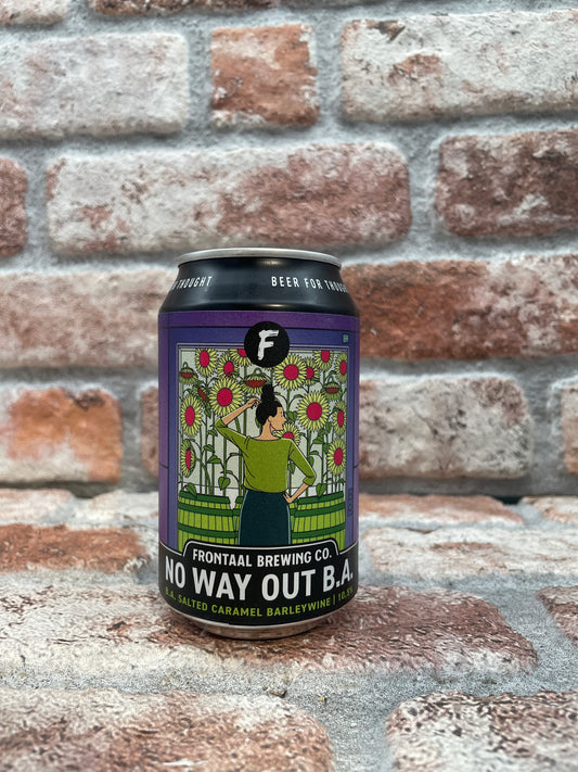Frontaal No Way Out B.A. Salted Caramel Barleywine - 33 CL