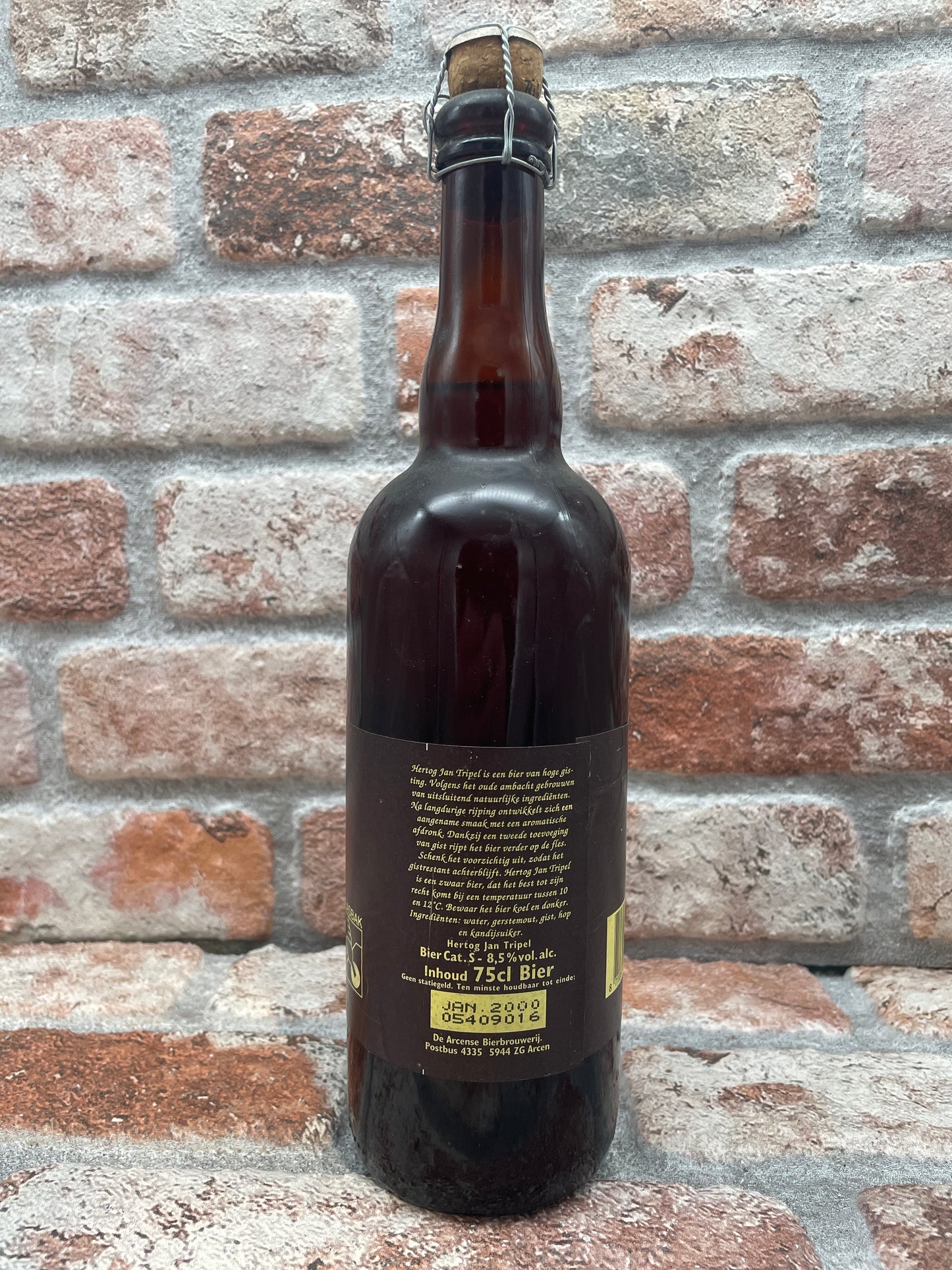 Hertog gennaio 1998 Tripel - 75 CL