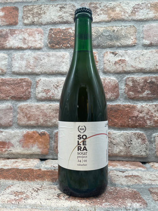 Broewed Halve Tamma Solera Sour Progetto 24 |01 Rabarber Wild Ale - 75 CL