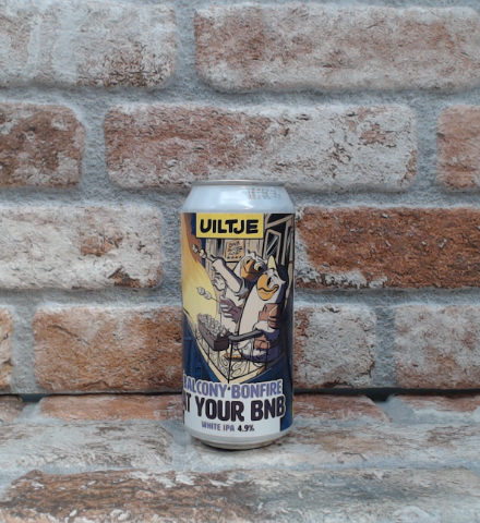 Falò da balcone della Uiltje Brewing Company al tuo BNB IPA - 44 CL