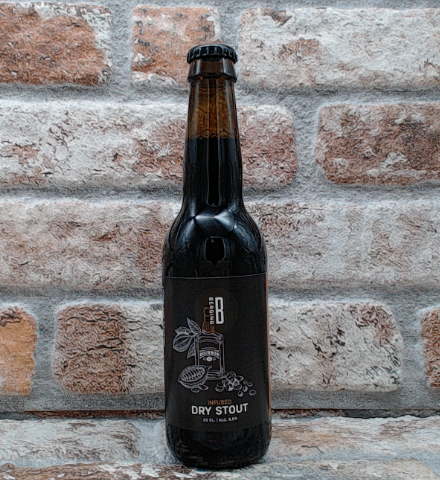 Berging Brouwerij Dry stout infuso Bourbon - 33 CL