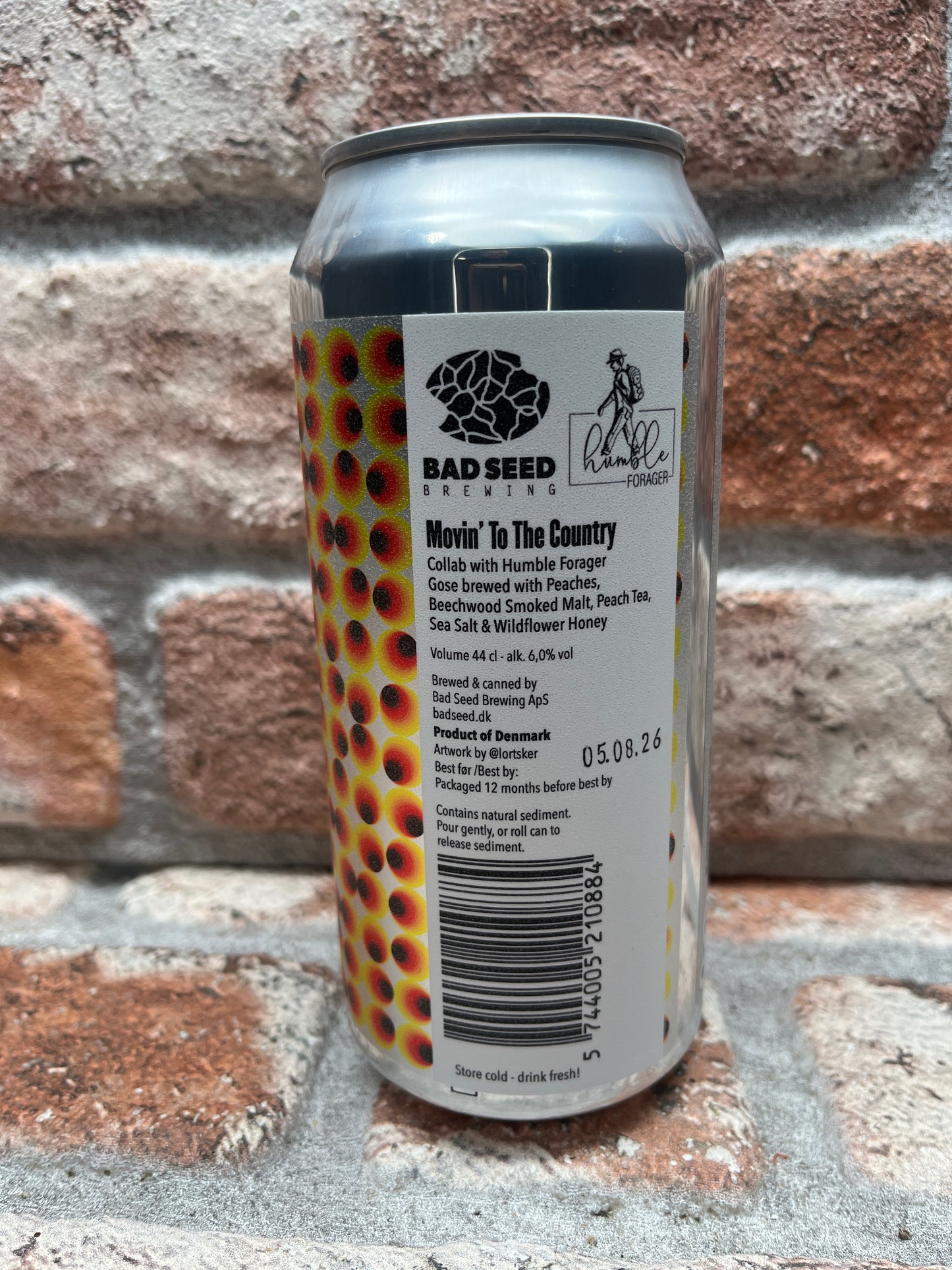 Bad Seed Brewing Movin'To The Country (versione lattina) Sour - 44 CL