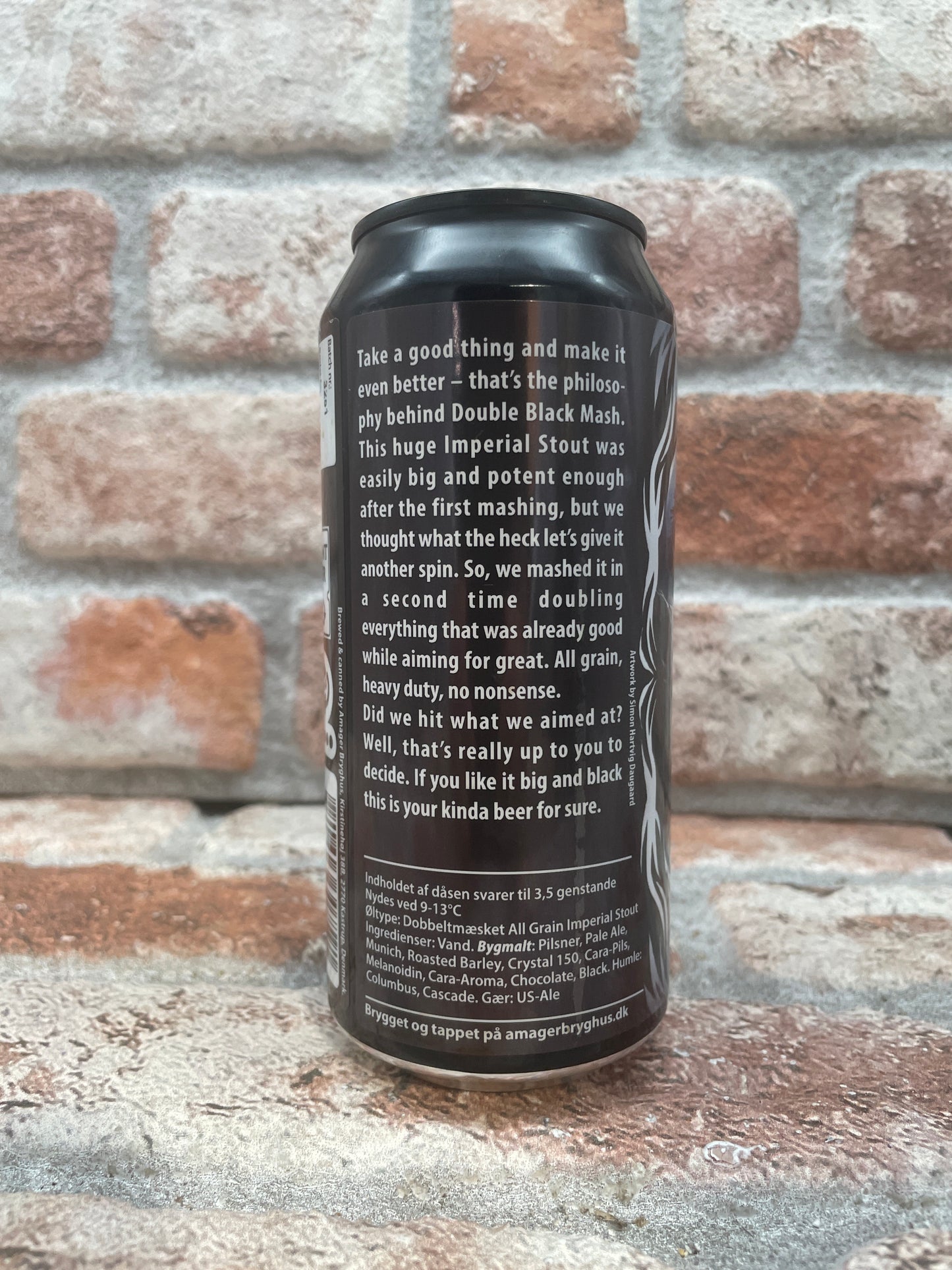 Amager Bryghus Double Black Mash Versione Originale 2025 Stout - 44 CL