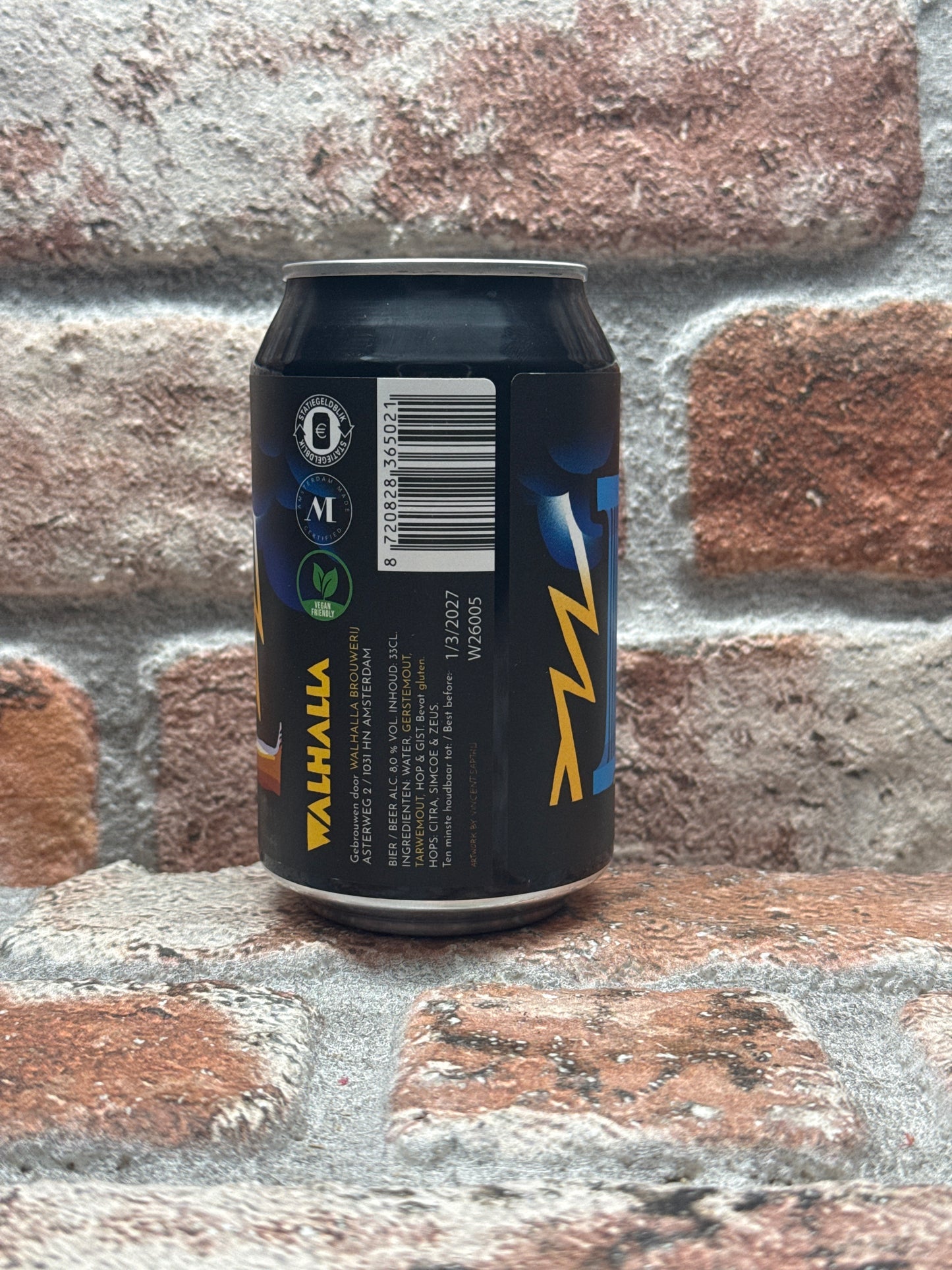 WALHALLA Brouwerij ZEUS DIPA - 33 CL