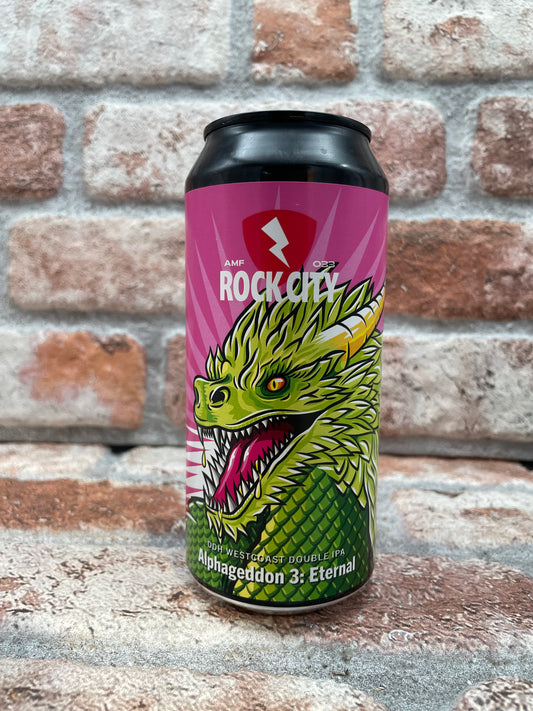 Rock City Alphageddon 3: Eterno DDH Westcoast DIPA - 44 CL