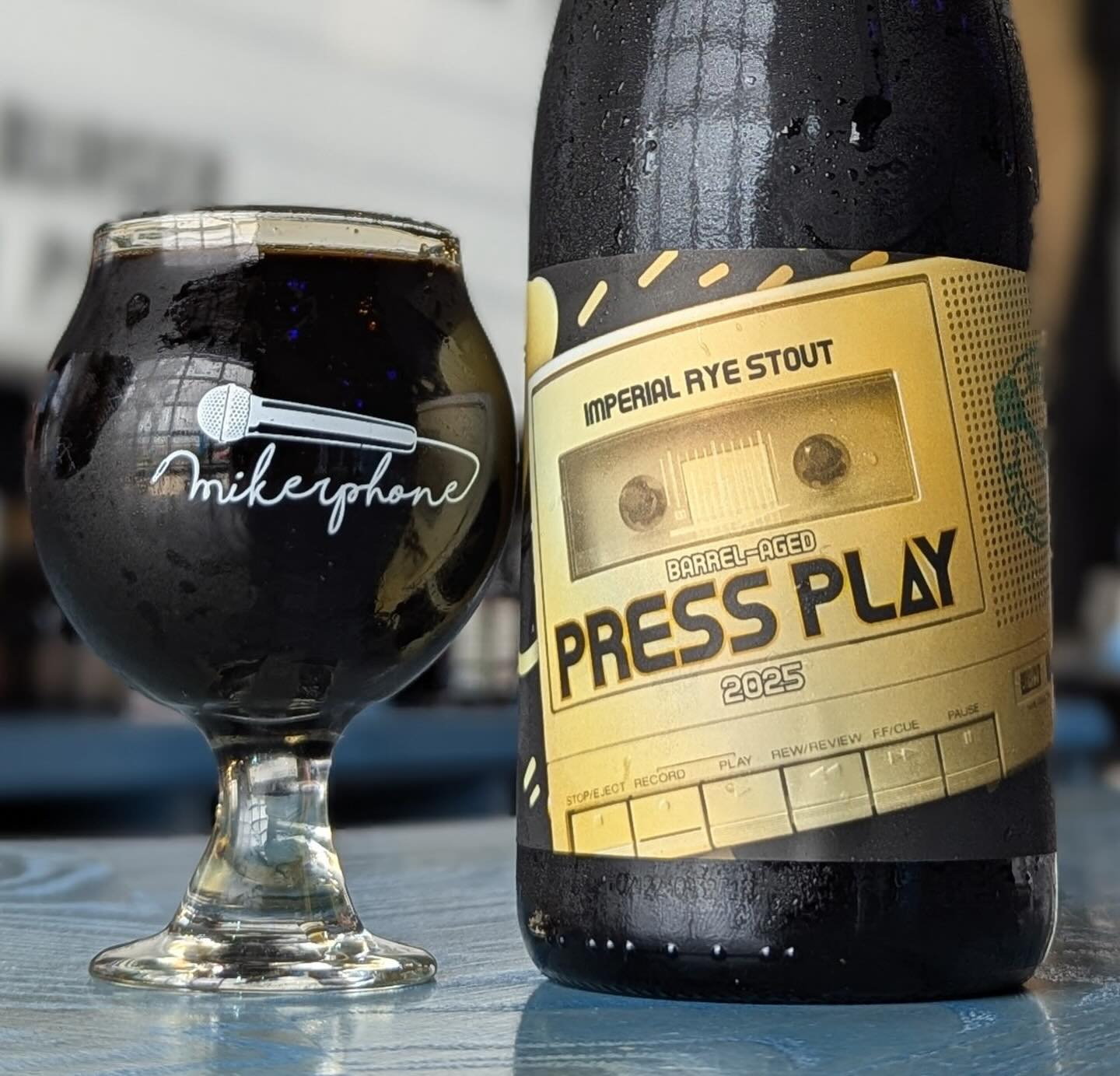 Mikerphone Barrel Aged Press Play 2025 Stout - 50 CL