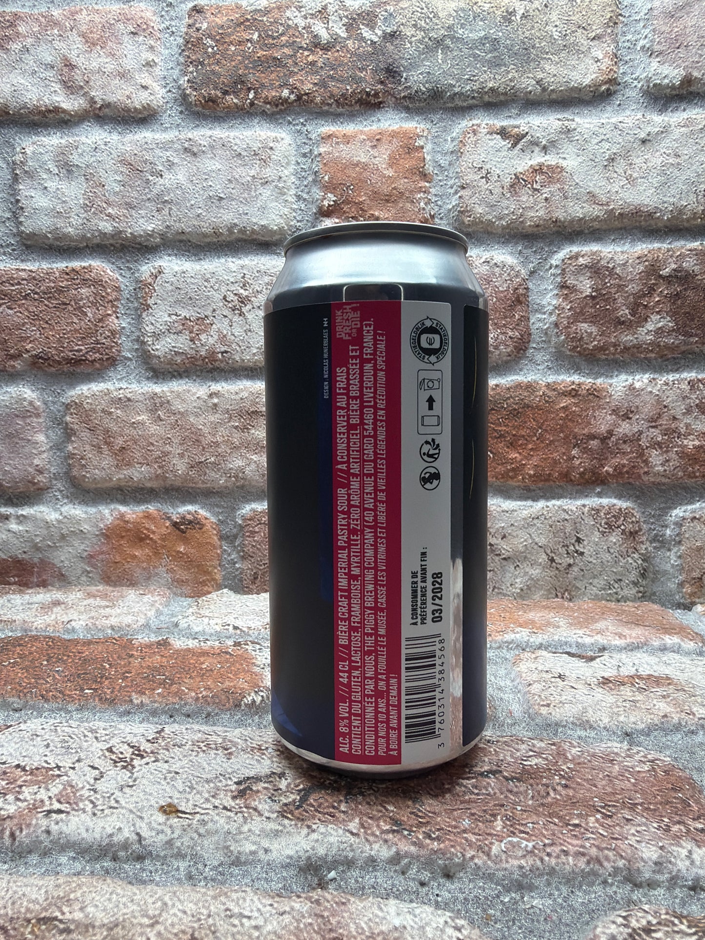 The Piggy Brewing Company Shake Berry Sour - 44 CL