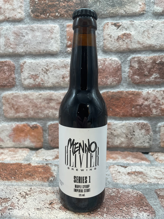 Menno Olivier Serie 1: Stout allo sciroppo d'acero - 33 CL