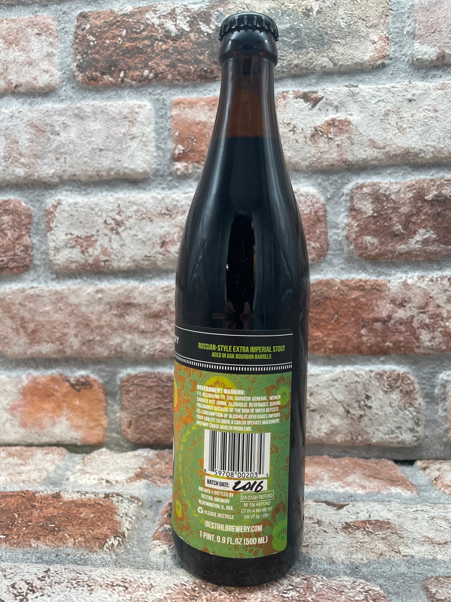Birrificio Destihl Dosvidanya Bourbon Botte 2016 Stout - 50 CL