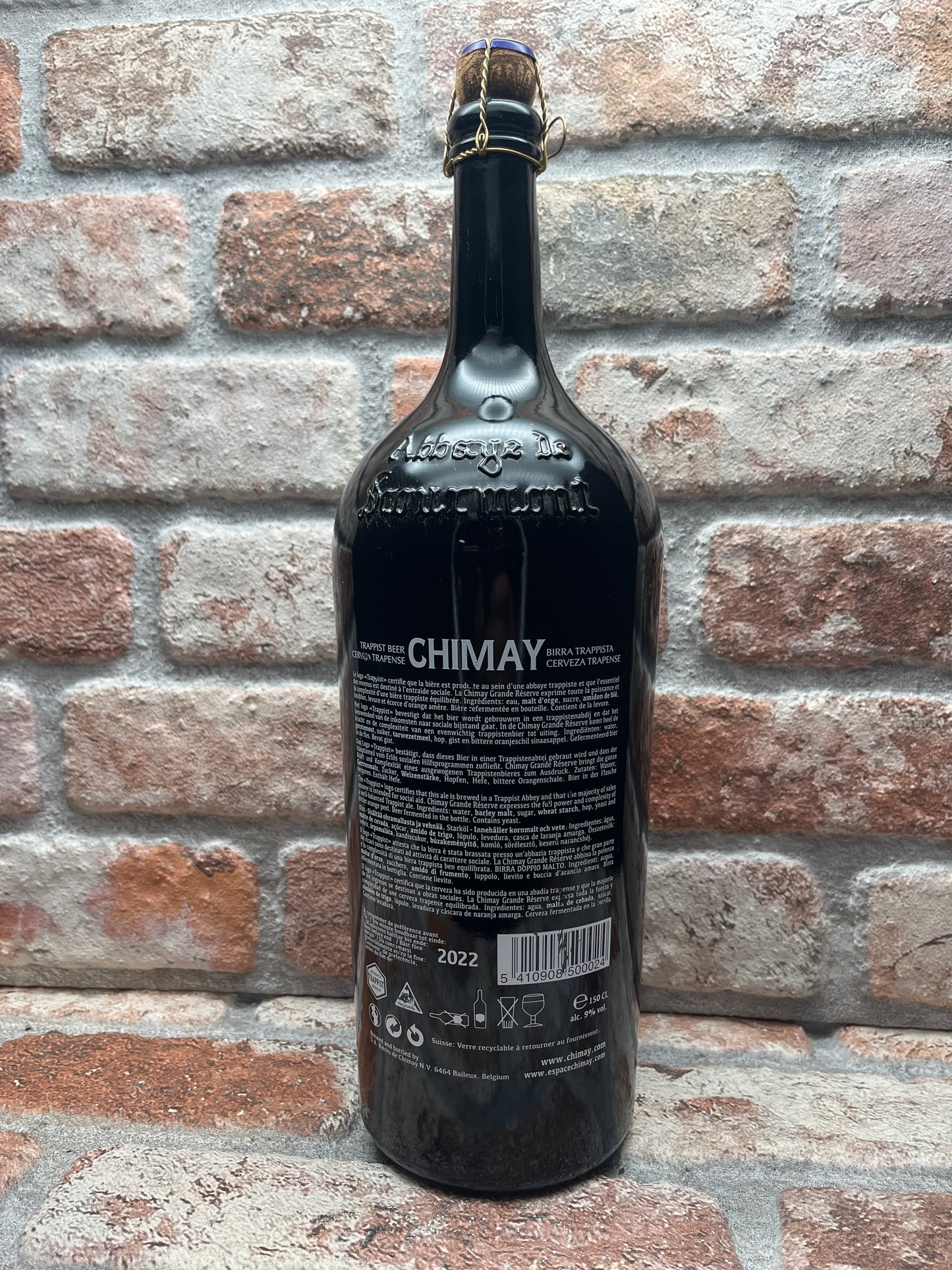Chimay Grande Réserve (Blue) Magnum 2017 Quadrupel - 1.5 L