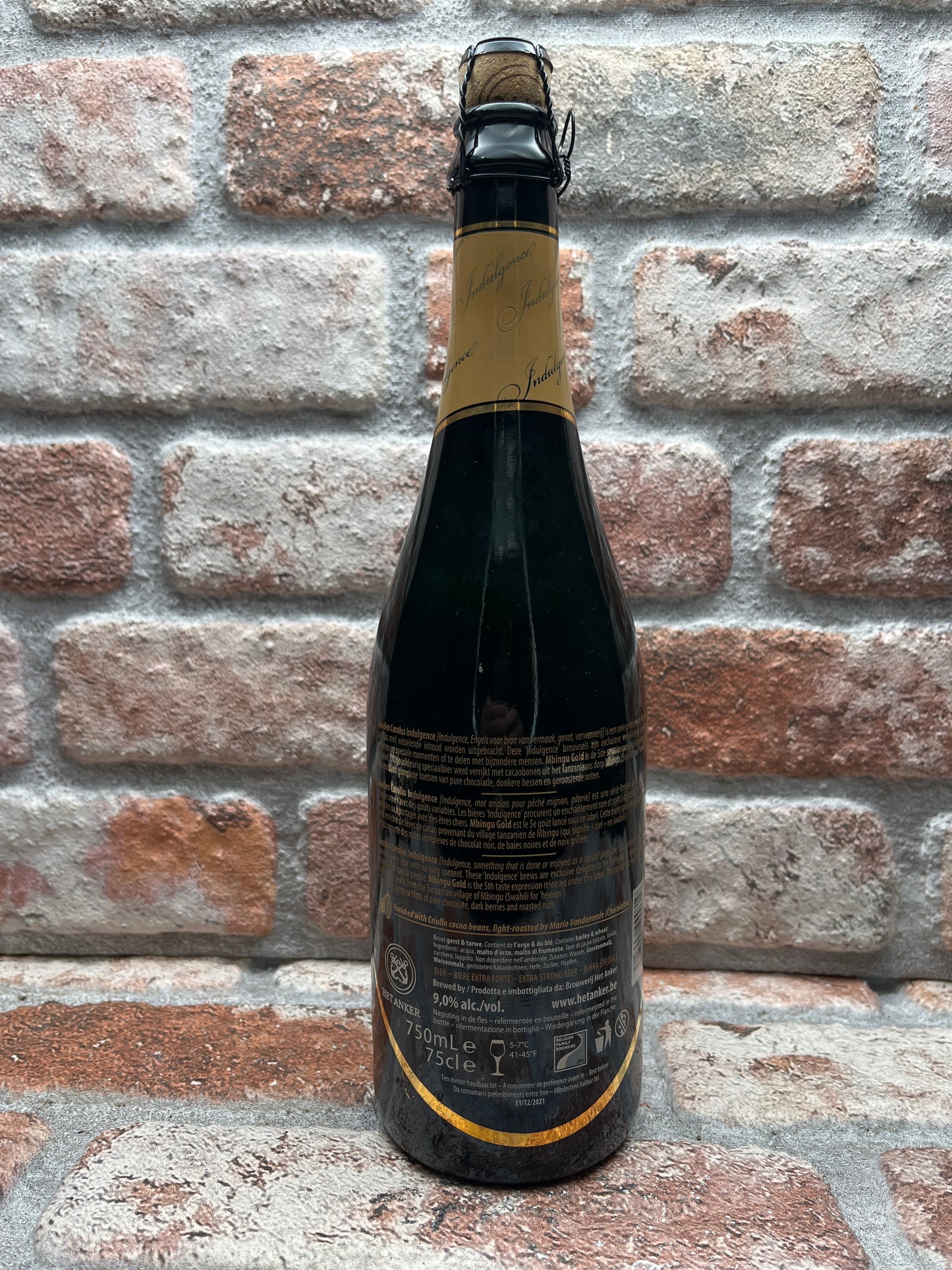Golden Carolus Het Anger Golden Carolus Indulg 2019 - Mbingu Gold Strong 2019 Biondo - 75 CL