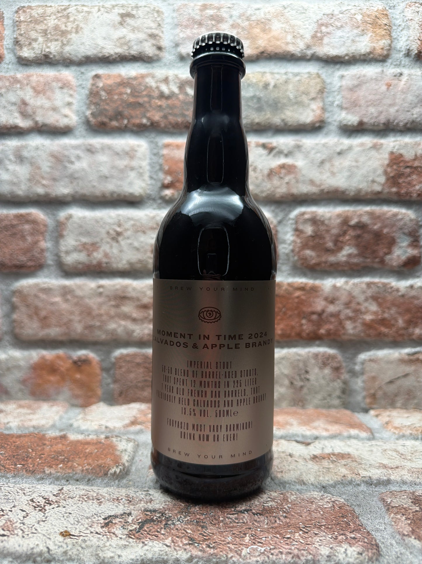 Brew Your Mind Moment In Time 2024: Calvados & Apple Brandy Barrel Stout - 50 CL