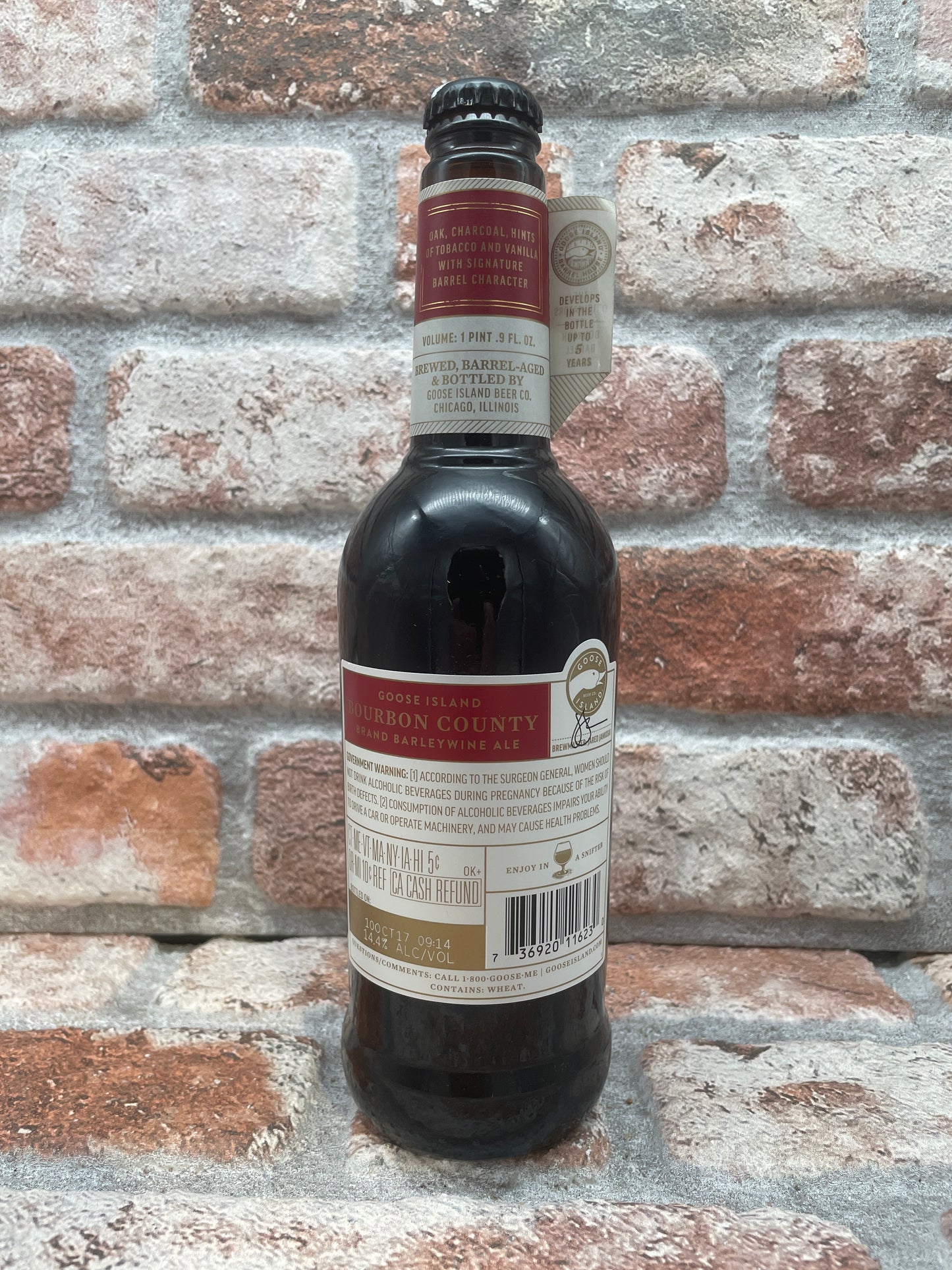 Goose Island Bourbon County Brand Barleywine 2017 Barleywine - 47.3 CL (1 pinta)