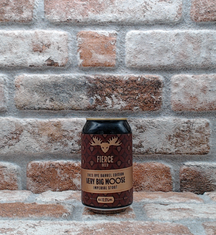 Birra Fierce Molto grande Moose Stout - 33 CL