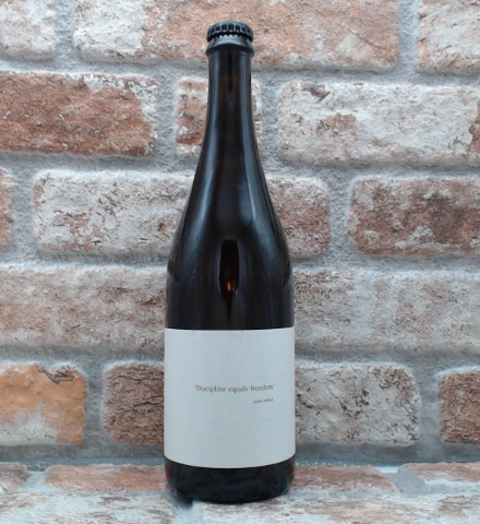metafora La disciplina è uguale alla libertà Lambic/Geuze - 75 CL
