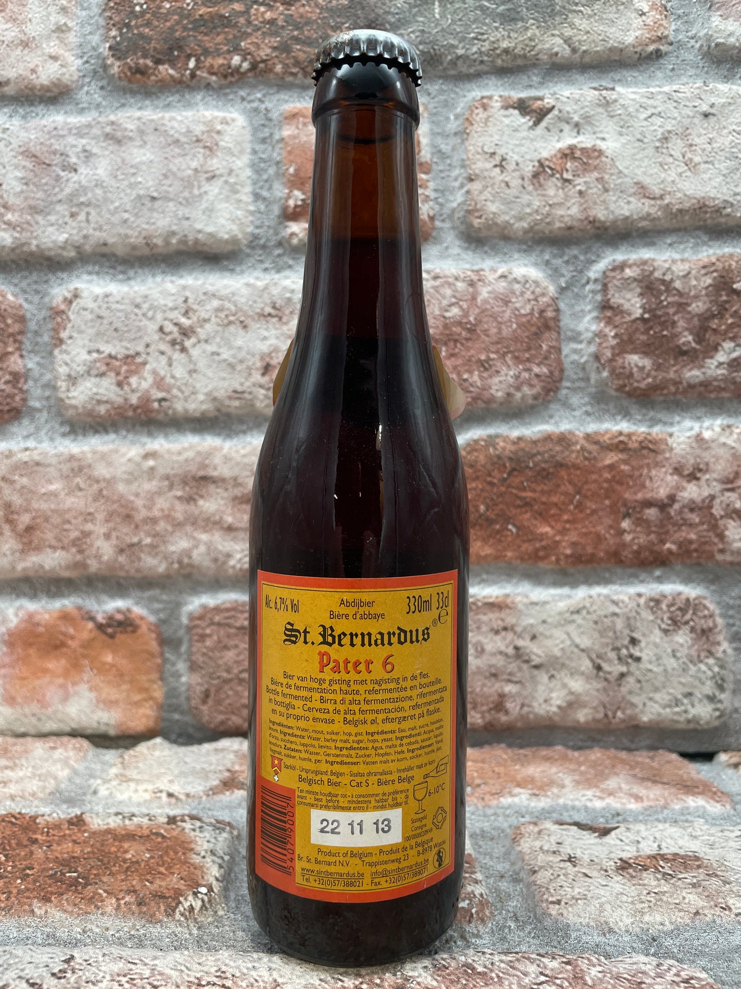 Burvey Stint-Bernardus Pater 6 2011 Biondo - 33 CL