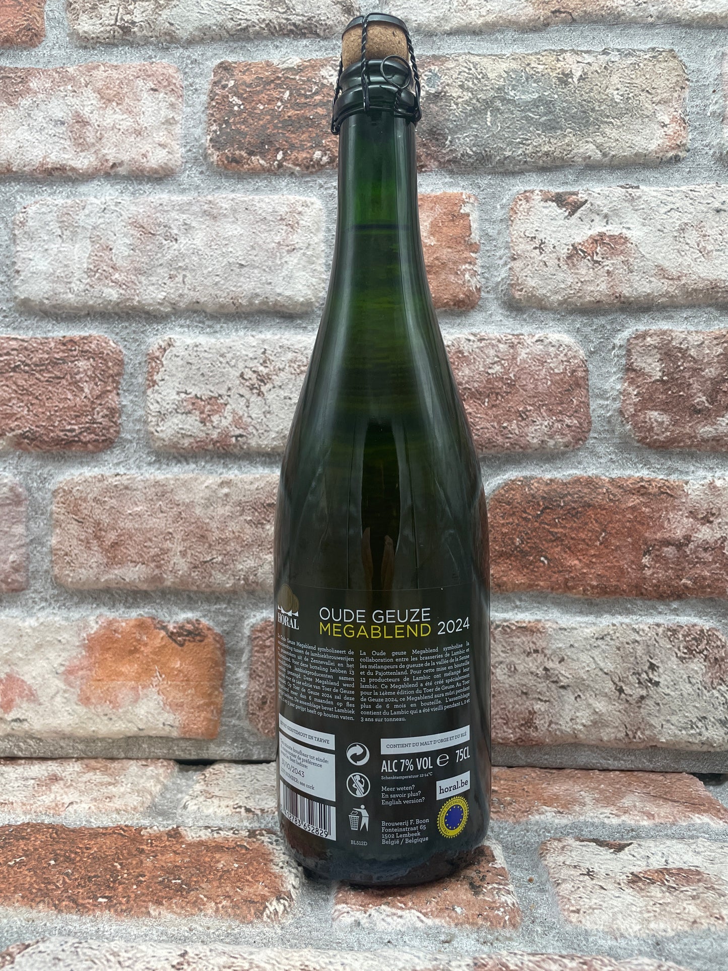 Horal's Oude Geuze Megablend 2024 Lambic/Geuze - 75 CL