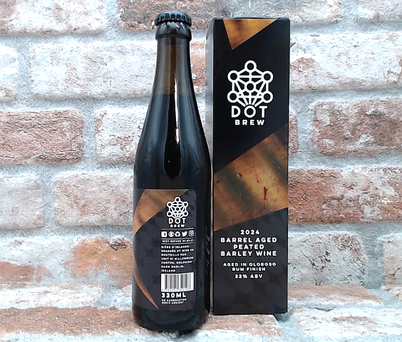 Dot Brew Barley Wine torbato invecchiato in botte 2024 Barleywine - 33 CL